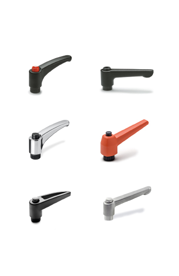 Clamping handles and levers